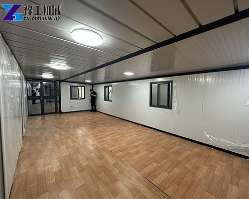 double wing foldable prefab house internal structure