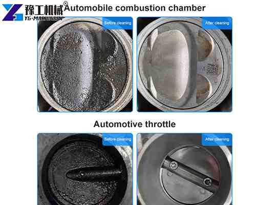 dry ice blasting machine effects