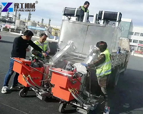 line marking machine for roads