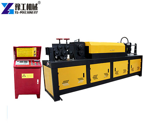 rebar straightening and cutting machine