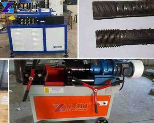 rebar thread rolling machine + upsetting machine