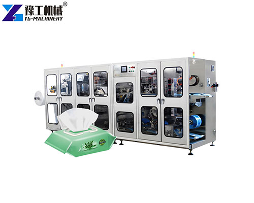 wet wipes machine