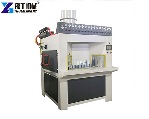 automated sand blaster turntable type