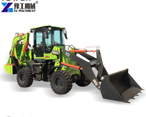 backhoe loader machine in YG