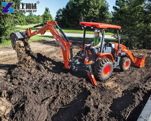 compact tractor with loader and backhoe for sale