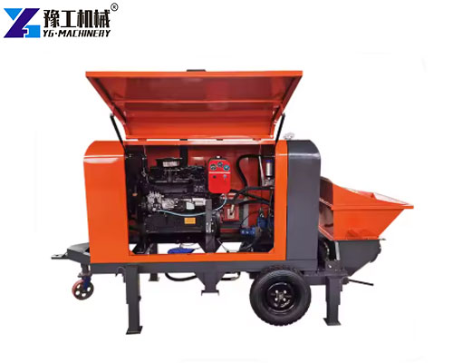 concrete delivery pump