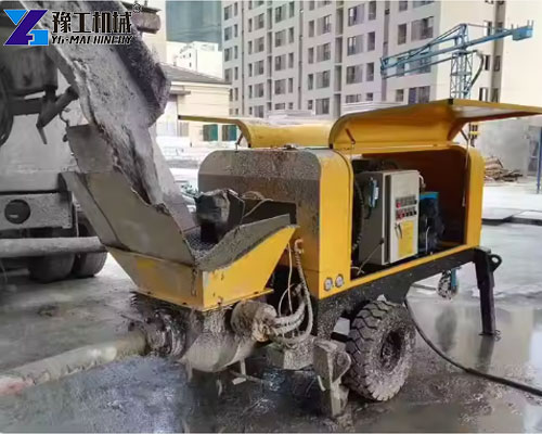 concrete pumping equipment