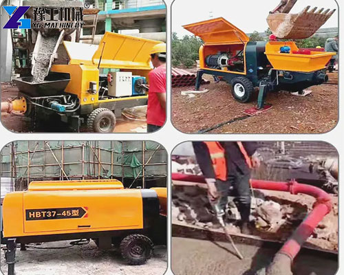 concrete pumping machine price