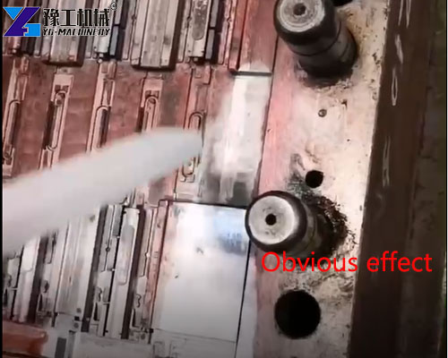dry ice rust removal machine use effect