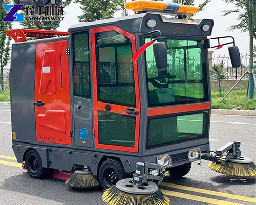 electric road sweeper