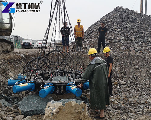 excavator pile breaker