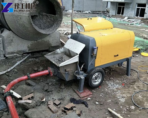 portable mini concrete pump