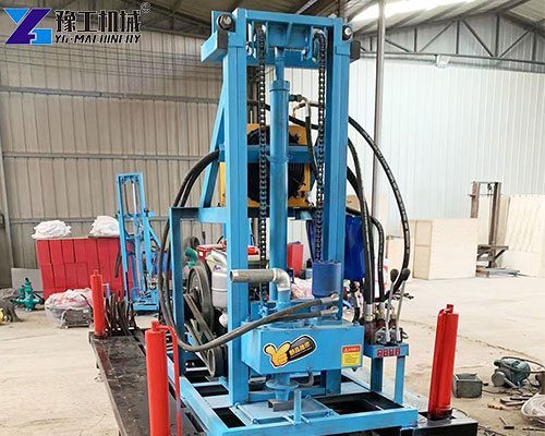 portable water well drilling