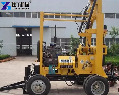 portable well drill machine
