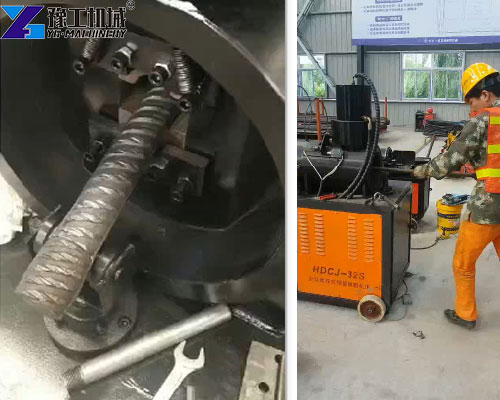 rebar thread rolling machine