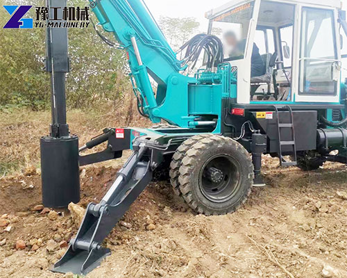 rotary drilling machine application