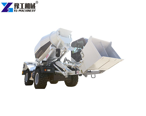 self loading concrete mixer price
