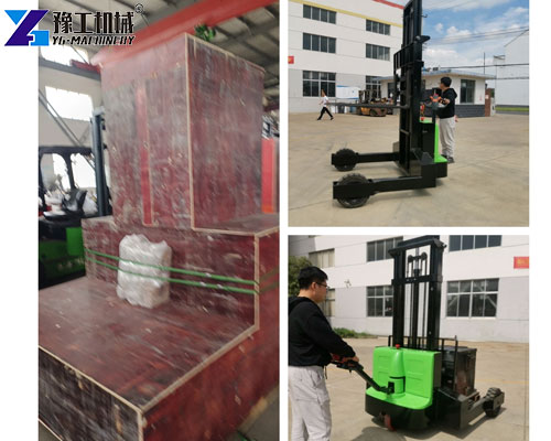 self loading pallet stacker