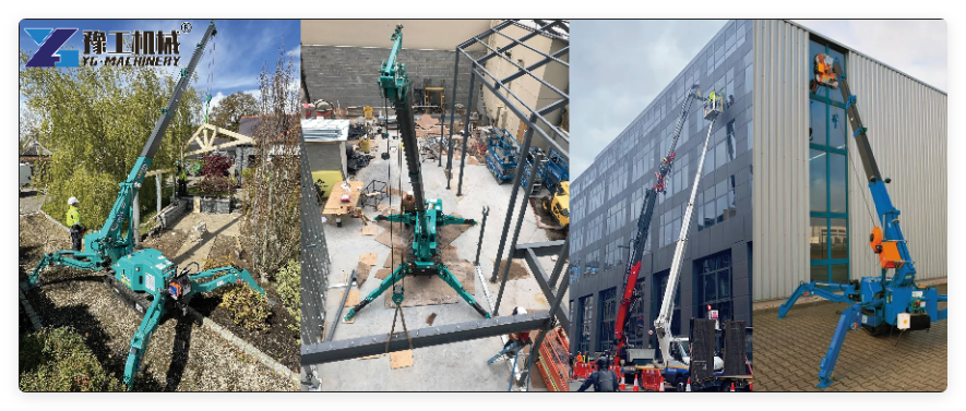 spider crane application