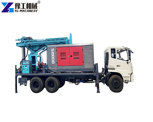 tractor borewell machine