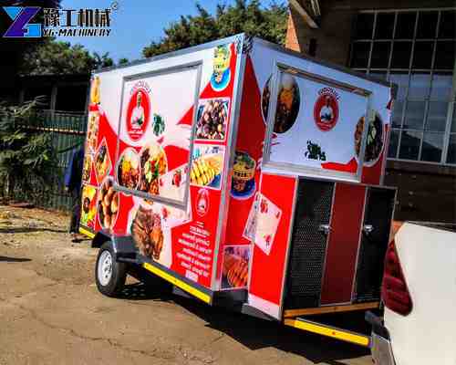 BBQ trailer mobile kitchen