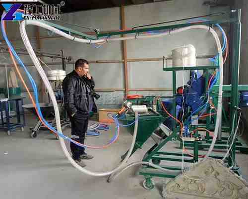 GRC spray machine price