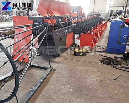 rebar straightening and cutting machine
