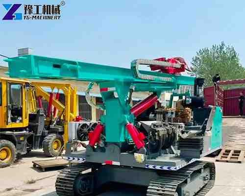 solar pile driver