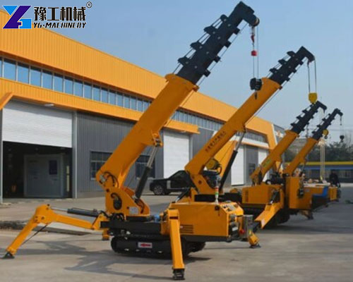 track spider crane 3t 5t 8t lift
