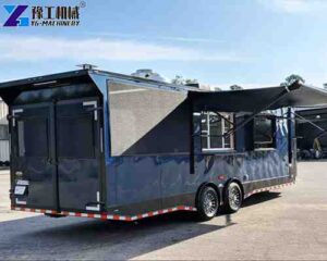 YG BBQ concession trailer