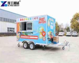 YG factory soft serve ice cream trailer