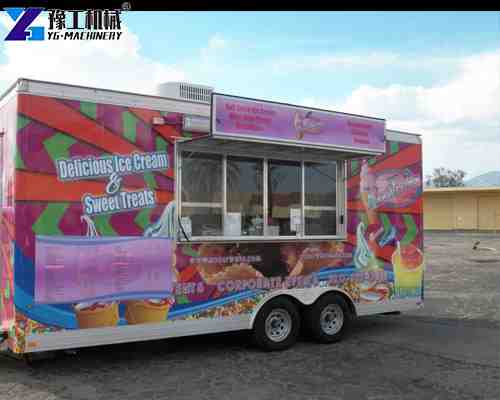 YG fast food cart price