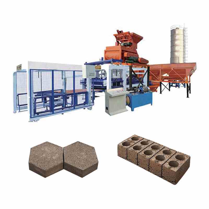 automatic cement block making machine