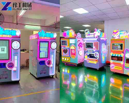 automatic ice cream vending machine