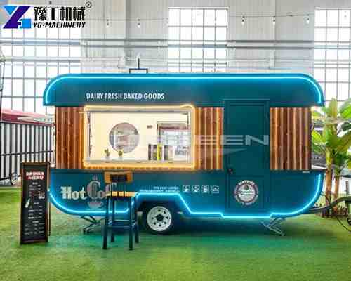 coffee fast food van