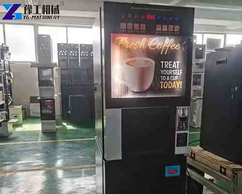 coffee vending machine in YG factory
