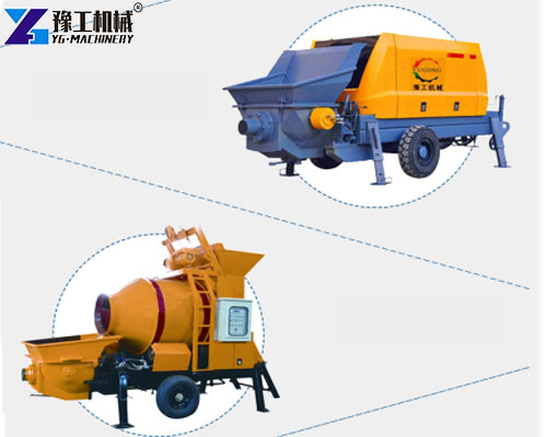 commercial concrete pump types