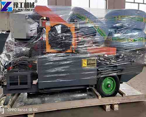 concrete portable pump delivery packaging