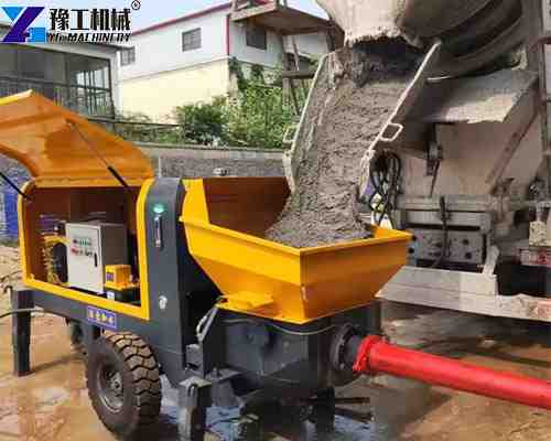 concrete pumping equipment