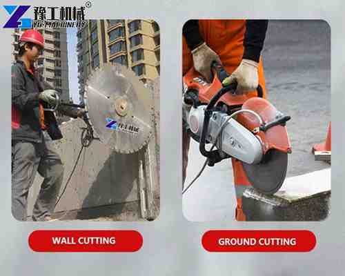 concrete wall cutting saw usage scenario