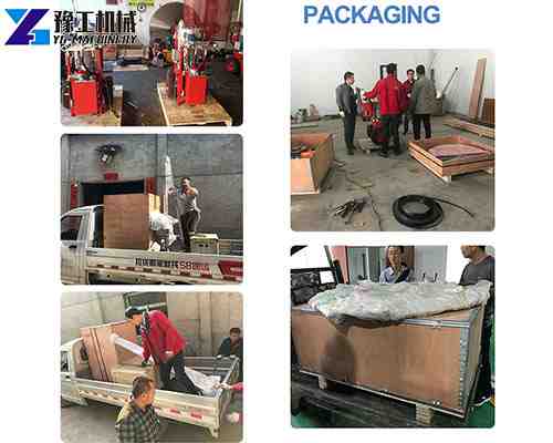 concrete wall saw cutting machine packaging