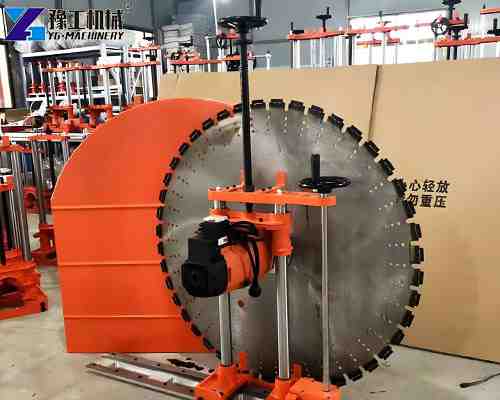 concrete wall saw cutting machine