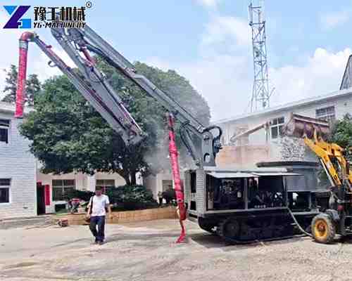 crawler concrete pump