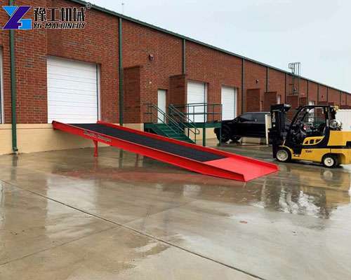 dock ramp for forklift
