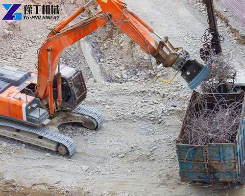 excavator magnet