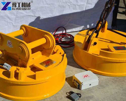 excavator magnet in YG factory
