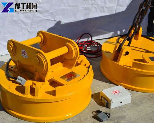 excavator magnet