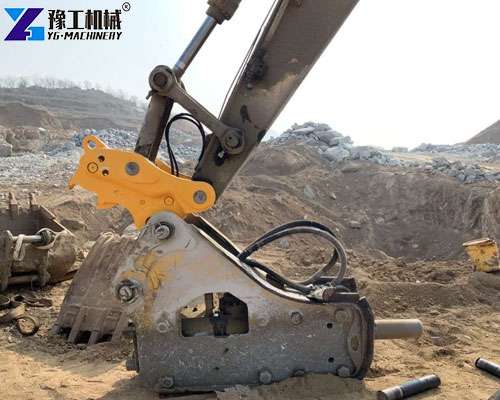 excavator quick attach application