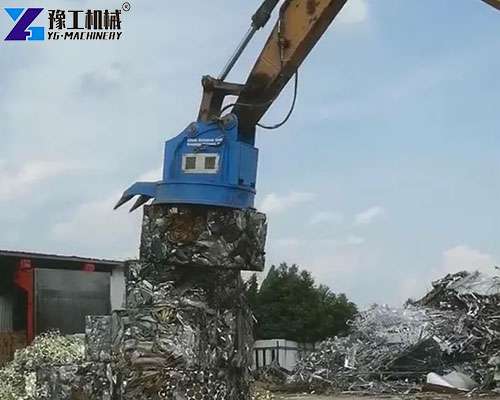 excavator scrap magnet