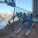 glass lifter machine for glass curtain wall installation